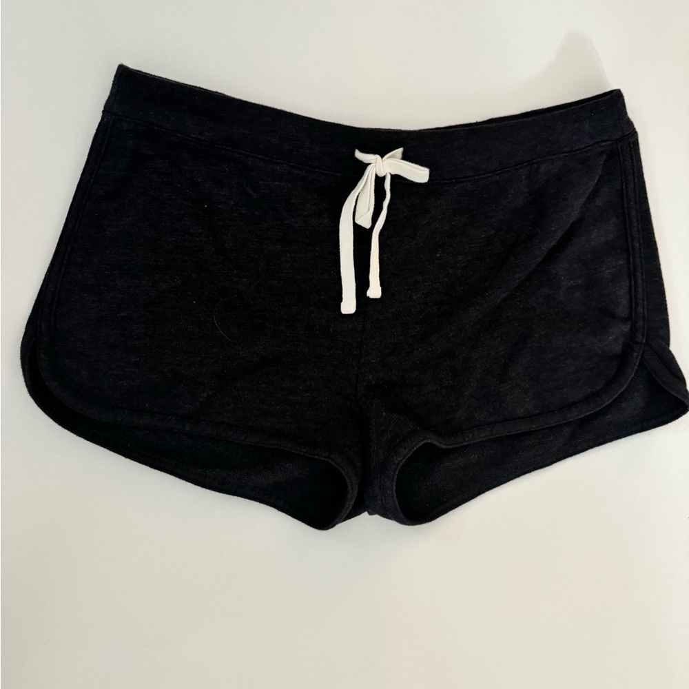 Black Drawstring Shorts